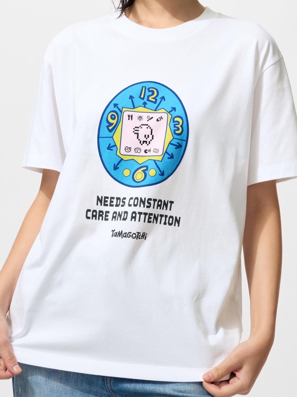 Uniqlo x Tamagotchi UT Graphic Tee Shirt EUC